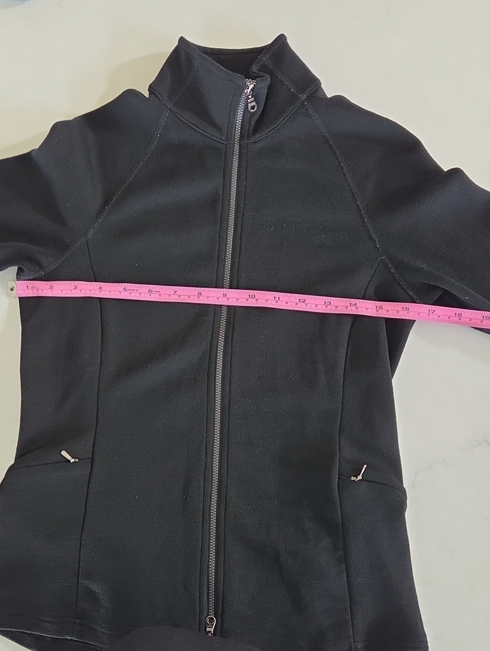 ibex Small Black Shak Zip-Up Women's Jacket